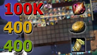 Gw2  Trophy Shipment  100K Volatile Magic 400 Golds [upl. by Anaibib575]