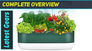 Hydroponics Growing System Garden 10 Pods Indoor Herb Garden with Grow Light Best Indoor [upl. by Einnaffit140]