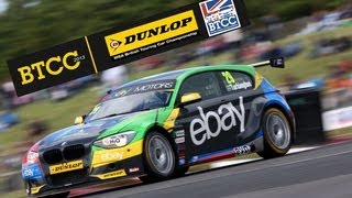 BTCC 2013  Croft Highlights [upl. by Ahsemrak]