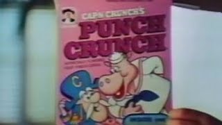 Capn Crunch  Punch Crunch Cereal Commercial 1975 [upl. by Aianat]