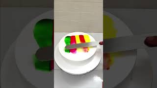 1KgRainbow Cake Design Rambo 🌈 दादाजी का बर्थडे trending viralshortsreels youtube food [upl. by Mourant]