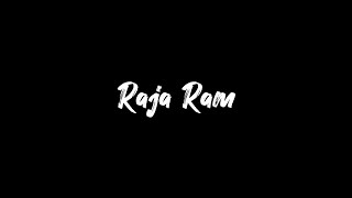 Raghupati Raghav Raja Ram  Song  Black screen status  🙏🙏🙏 [upl. by Navetse]