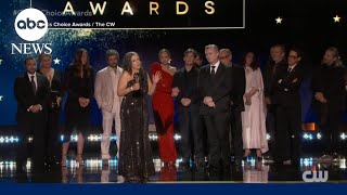 Biggest moments from the 2024 Critics Choice Awards [upl. by Ihn]