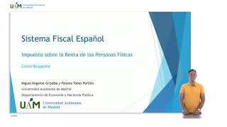 Sistema Fiscal  IRPF  02 Contribuyente [upl. by Lamarre367]