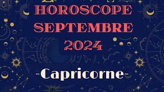 Horoscope Capricorne Septembre 2024 par décan [upl. by Siuol]