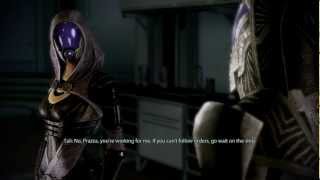 Lets Play Mass Effect 2  part 5  Quarian encounter [upl. by Atilam]