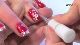 Nailart voor trendy nagels tijdens de winter amp met kerst  ndednl [upl. by Goodden]