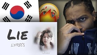 FIRST REACTION  BTS Jimin  Lie FULL Version [upl. by Lusty]