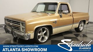 1986 Chevrolet C10 Silverado for sale  6561ATL [upl. by Nyliram]