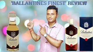 BALLANTINES FINEST REVIEW🥃  liquorworld whisky ballantines scotchwhisky viralvideo drink [upl. by Felix742]