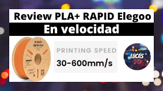 💥Review PLA RAPID Elegoo🔥 review pla pla elegoo [upl. by Ruford]