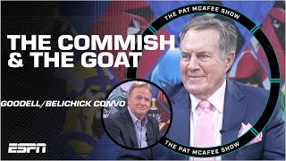 Bill Belichick amp Roger Goodell talk officiating rule changes amp Bill’s PITCH  The Pat McAfee Show [upl. by Francesca]