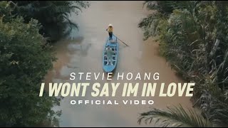 Stevie Hoang  I Wont Say Im In Love Official Music Video [upl. by Tullusus]