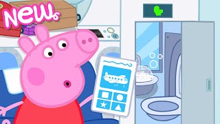 Peppa Pig Tales ✈️ Tiniest Plane Bathroom EVER 🚽 BRAND NEW Peppa Pig Episodes [upl. by Marsh468]