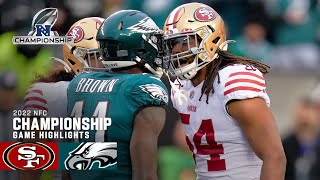 San Francisco 49ers vs Philadelphia Eagles  2023 NFC Conference Championship Game Highlights [upl. by Nottus995]