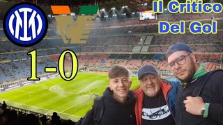 VLOG PARTITA SPECIALE INTER CLUB INTER  VENEZIA 10 LIVE REACTION DA SAN SIRO 🖤💙 [upl. by Petrine]