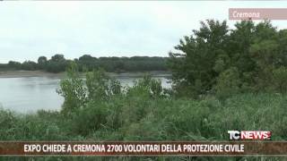 Expo chiede a Cremona 2700 volontari della Protezione Civile [upl. by Benilda]