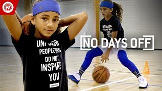 9YearOld Wants To Be The FIRST Female NBA Player [upl. by Anialeh]