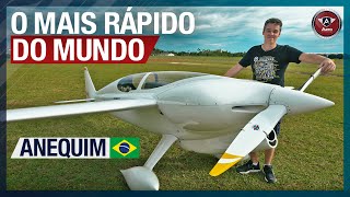 O AVIÃO monomotor a pistão MAIS RÁPIDO DO MUNDO É BRASILEIRO  Conheça o CEA 311 Anequim [upl. by Ker]