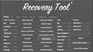 126 GTA 5  Recovery Tool v121  DOWNLOAD [upl. by Malilliw]