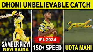 IPL 2024  Matheesha Pathirana 150 Speed 💪  Dhoni Unbelievable Catch 🤯 Mustafizur Purple Cap 🔥 [upl. by Freida]