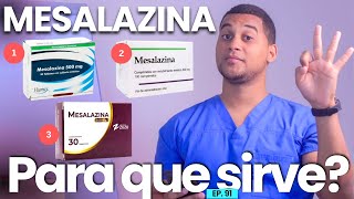 MESALAZINA PARA QUE SIRVE  3 COSAS [upl. by Nlyak]