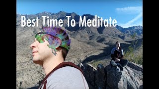 What is the best time to meditate The details may surprise you [upl. by Adnovad]