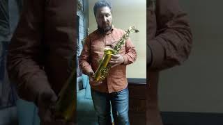 Sax Alto Buescher True Tone 1922 ajuste geral [upl. by Yenwat]