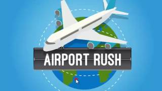 AIRPORT RUSH  AIRPORT GAMES  KIDS GAMES [upl. by Siloa]