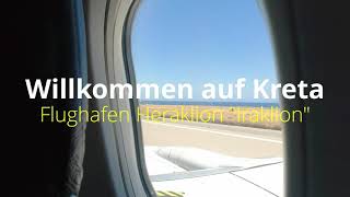 Kreta 2021 Anreise Deutschland  Stuttgart  Griechenland  Kreta  Heraklion Flug und Transfer [upl. by Hadsall895]