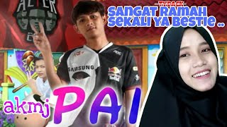 REACTION akmjmp4 PAI EXE YG SANGAT RAMAH 😂 [upl. by Araf735]