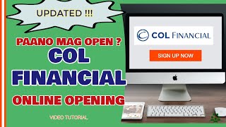 COL Financial Online Application  How to Register in COL Financial Account Online [upl. by Bernhard]