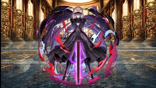 Saber Alter Buffed vs Nova Almighty Dark Nobility  Grand Summoners [upl. by Odella]