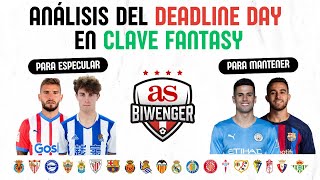 🔎 ANÁLISIS FANTASY DE LOS ÚLTIMOS FICHAJES DE LA LIGA  📋 BIWENGER 2324 [upl. by Trimble]