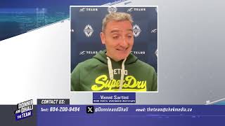 Vanni Sartini on the Caps loss in LA Canadian Championship game on Wednesday night [upl. by Lsiel]