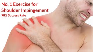 No 1 Shoulder Impingement Exercises 98 Success Rate  FREE Exercise Worksheet [upl. by Rhu]