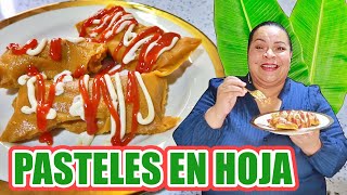 PASTELES EN HOJA PASO A PASO [upl. by Ahsenra]