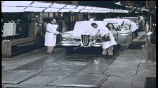 FORD  1958 EDSEL RANGER  Introduction of the Edsel  In the Ford Factory [upl. by Moitoso]