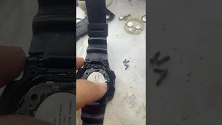 ganti batre casio sendiri aj gampang trendingshortsvideo [upl. by Janna]