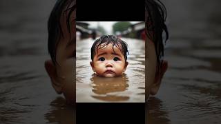 Flood situation in Bangladesh flood shorts short sundorgonjentertainment [upl. by Heilman564]