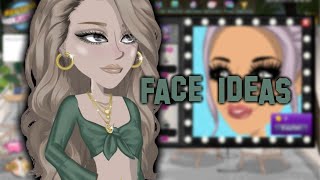 face ideas for you  moviestarplanet  sydney msp [upl. by Selmner]