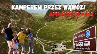 Najbardziej niebezpieczny i widowiskowy przejazd NC500  Applecross Pass [upl. by Irodim]