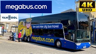 Megabus Scottish Citylink M10 Glasgow to Inverness Van Hool TD927 Astromega Coach50249SV62BDX [upl. by Krystin]