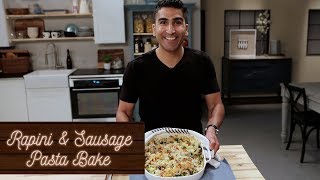 How to Make Rapini and Sausage Pasta Bake  Man of the Kitchen [upl. by Akirehs]