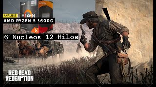 🧐Red Dead Redemption 2 Con el RYZEN 5 5600G Prueba de RENDIMIENTO 2024😬 [upl. by Merci]