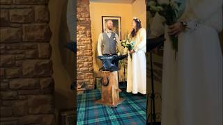 we eloped four years ago gretnagreen elopmentwedding [upl. by Sellig]