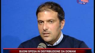 BUONI SPESA IN DISTRIBUZIONE DA DOMANI [upl. by Notsew]