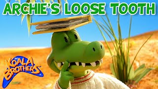 Archies Loose Tooth 🦷🐊  KoalaBrothersTV  fullepisode  Animation for Kids [upl. by Rumit]