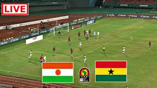 Niger vs Ghana Live Football  Africa Cup of Nations Qualifiers 2026  Full Match Today Gameplay pes [upl. by Mannuela]