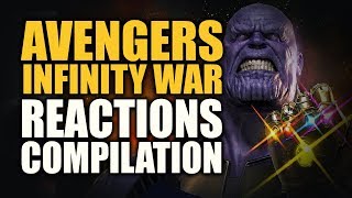 Avengers Infinity War Reactions Compilation Trailer 2 [upl. by Beberg]